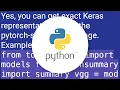 How do I print the model summary in PyTorch