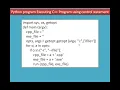 Chapter 14 Importing C programs in Python