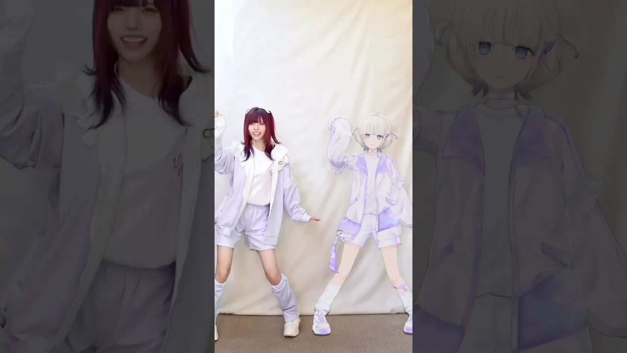 杏菜さんとコンコンダンス @kanzakianna36 【轟はじめ】 #shorts #vtuber #dance