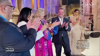 ضيف الشرف جمهورية مصر العربية كلام من القلب من منى الشاذلي عن لحظة تكريمها في مهرجان جرش 