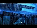 Download Lagu Relájate y Duerme Profundamente con Lluvia Pesada y Tormenta Eléctrica sobre Techo de Hojalata