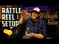 Rattle-reel setup for TOUGH midwinter walleyes