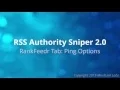 RankFeedr Tab Ping Options - RSS Authority Sniper 2 0 Help