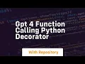 Gpt 4 function calling python decorator