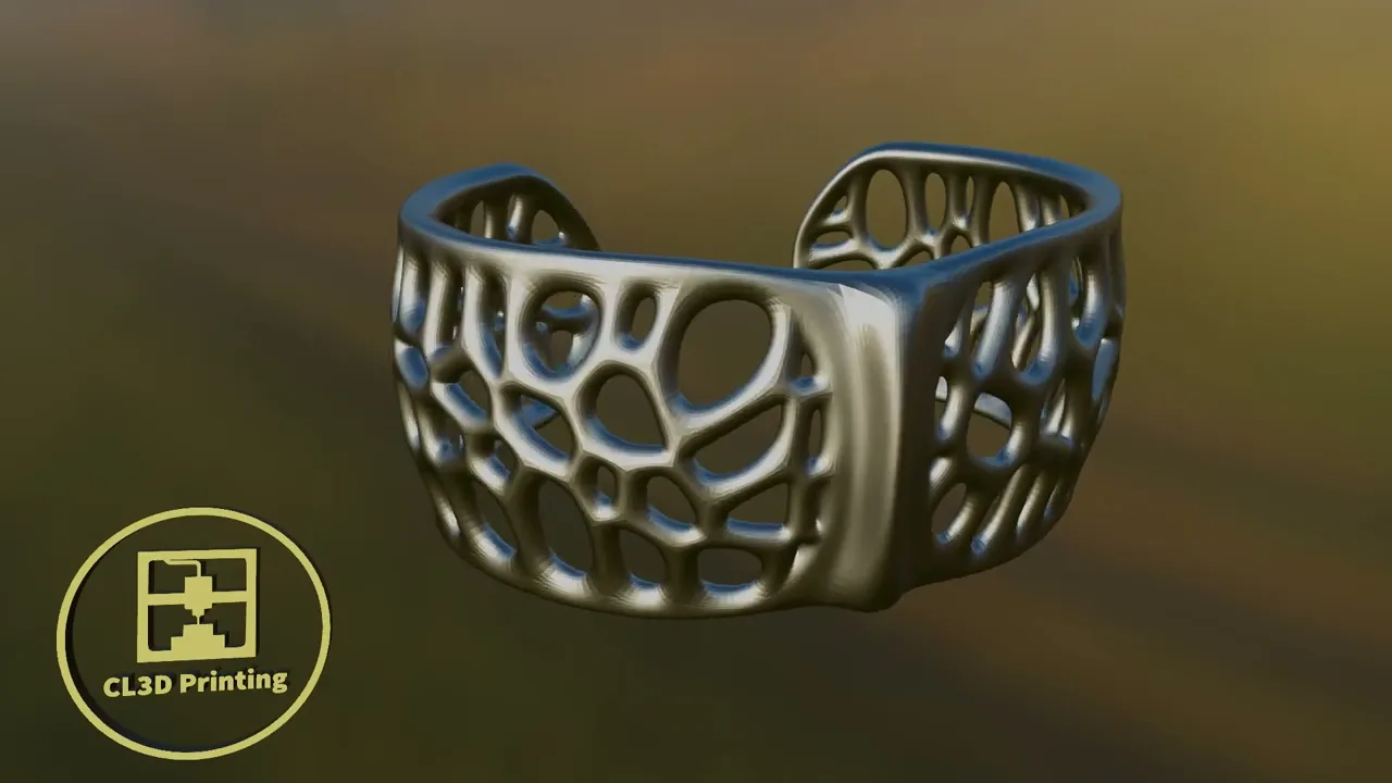 Voronoi Bracelet Mod 5