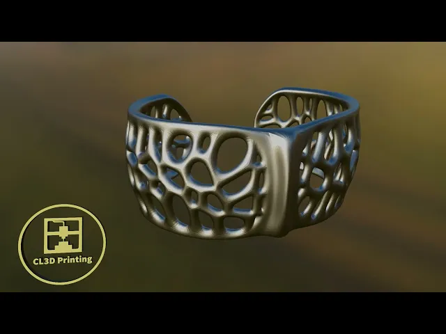 Voronoi Bracelet Mod 5 video thumbnail