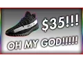 UNBOXING fake yeezys from amazon ONLY 35