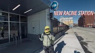 New CTA Racine Blue Line Station Tour FITMINDS CHICAGO