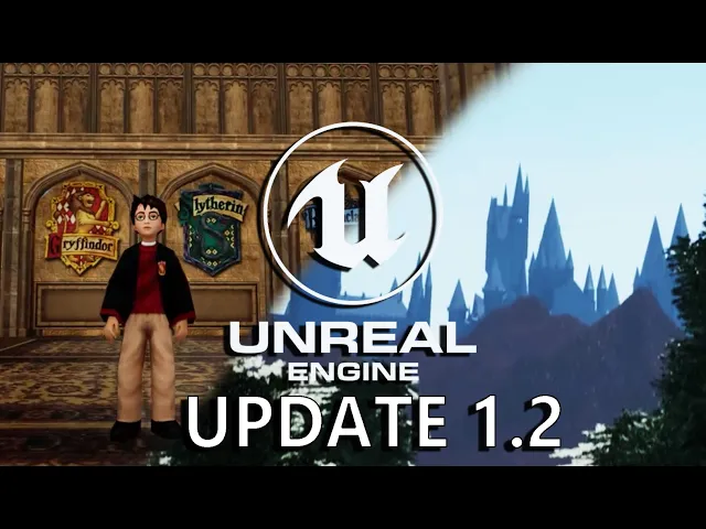HARRY POTTER IN UNREAL ENGINE 5 Update 1.2 Visiting Hogwarts