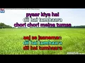 Download Lagu Mastana Mausam Hai Dil Hai Tumhara Semi Vocal Female Video Karaoke With Lyrics