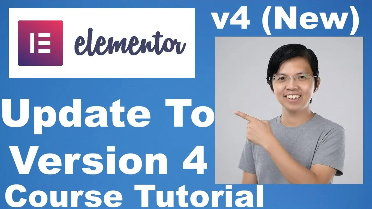 Elementor Version 4 V4 Upgrade Tutorial – Atomic Editor Step-by-Step