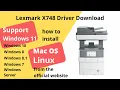 Lexmark X748 Driver Download and Setup Windows 11 Windows 10