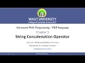 16 PHP String Concatenation Operator