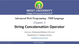 16 PHP String Concatenation Operator