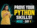 Python MCQ Quiz 10 Python Questions CBSE Computer Science Day 4
