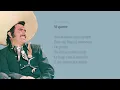 Vicente Fernández - Volver, Volver (Letra / Lyrics)