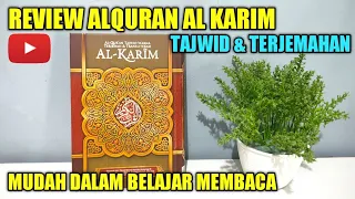 review isi alquran al karim tajwid dan terjemahan
