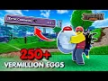 Will 254 Vermillion Eggs be enough for me to hatch an Error Lego Dragon
