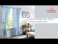 Annie Buffalo Blue Check Window Curtains - Country Rustic Farmhouse Decoration for Windows