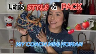 COACH MINI ROWAN LETS STYLE PACK HER
