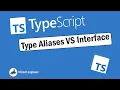 TypeScript Tutorial For Beginners - Type Aliases VS Interface TypeScript Course