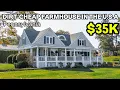 5 Dirt Cheap Farmhouses with land in Pennsylvania Hidden Real Estate Gems