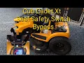 Cub Cadet Xt Seat safety switch Bypass