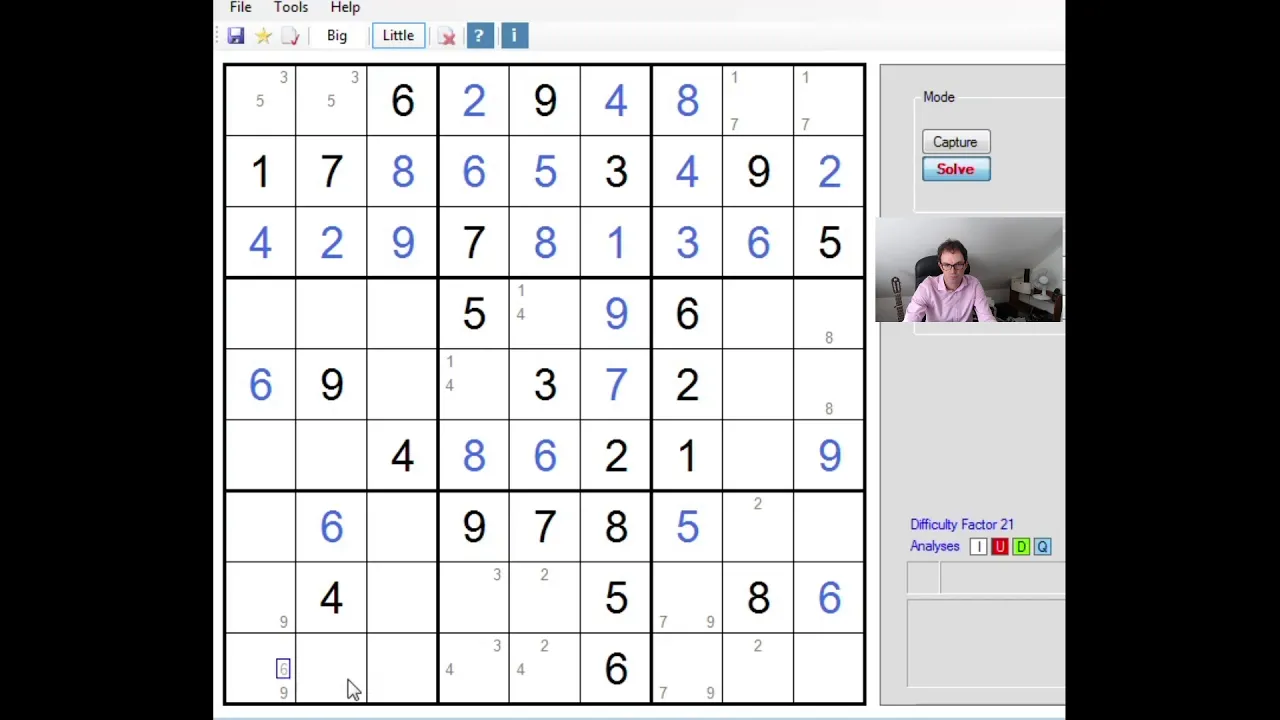 The New York Times' Hard Sudoku:  A guide