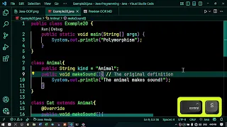 Java20 Polymorphism Method Overriding 2025 04 05 16 34 02