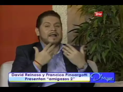 David Reinoso y Francisco Pinoargotti presentan amigazos 2
