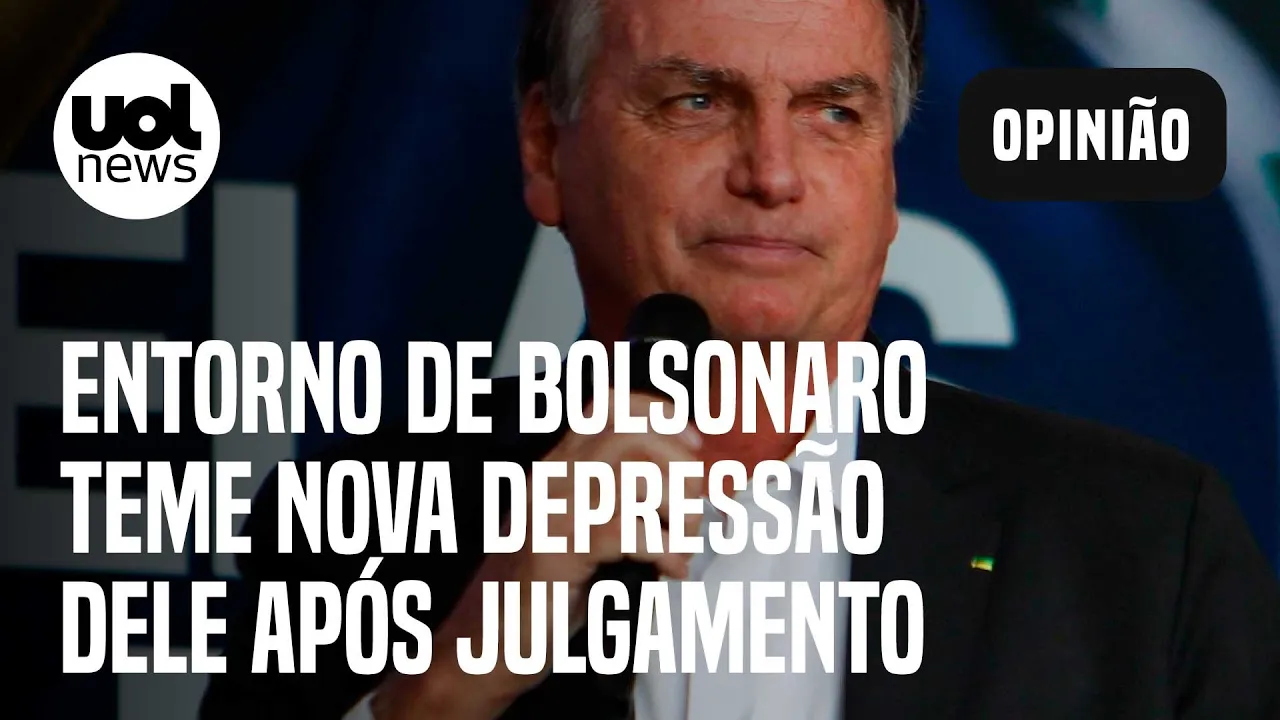 Bolsonaro e TSE: Entorno do ex-presidente teme nova depressão dele após julgamento, diz jornal