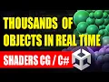 Unity Shader - GPU Instancing Material Property Block Tutorial English Captions