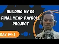 Final Year CS Payroll System Project Day 4 Part 3 with Express TypeScript and Drizzle ORM