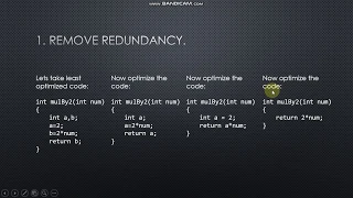 Compiler Construction Lecture Optimization part 1