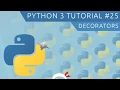 Python 3 Tutorial for Beginners - Decorators