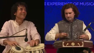 ustad zakir hussain and rahul sharma tabla and santoor