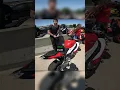 Biker Crashes On The Highway