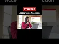 Stanford Acceptance Reaction