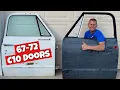 1967-1972 Chevy GMC C10 Truck Doors - Differences