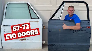 1967-1972 Chevy GMC C10 Truck Doors - Differences