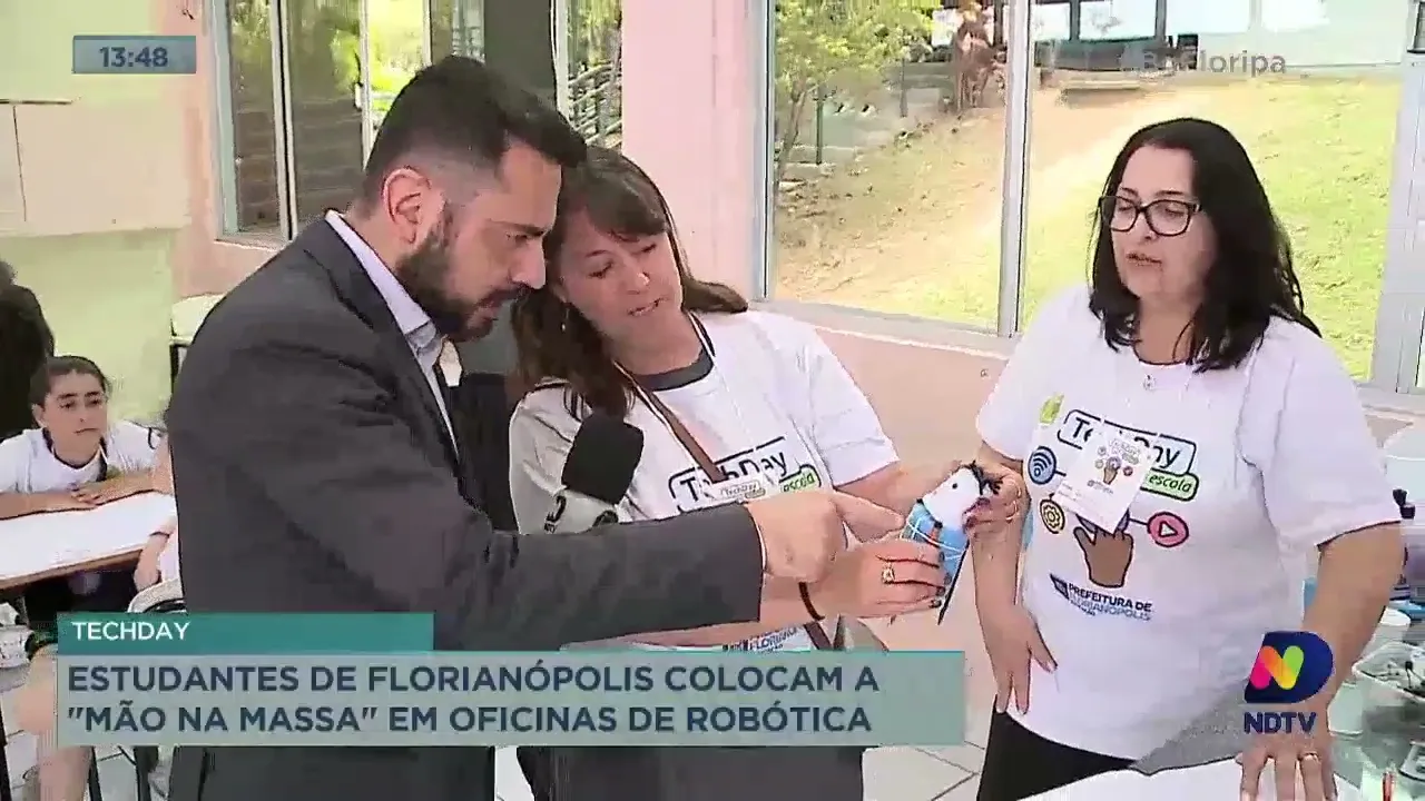 Escolas municipais de Florianópolis começam a ser aula de robótica