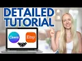 How to Create and Sell Canva Templates on Etsy Full Step-by-Step Tutorial
