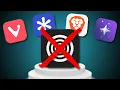 My current browser is too slow So I tried the alternatives