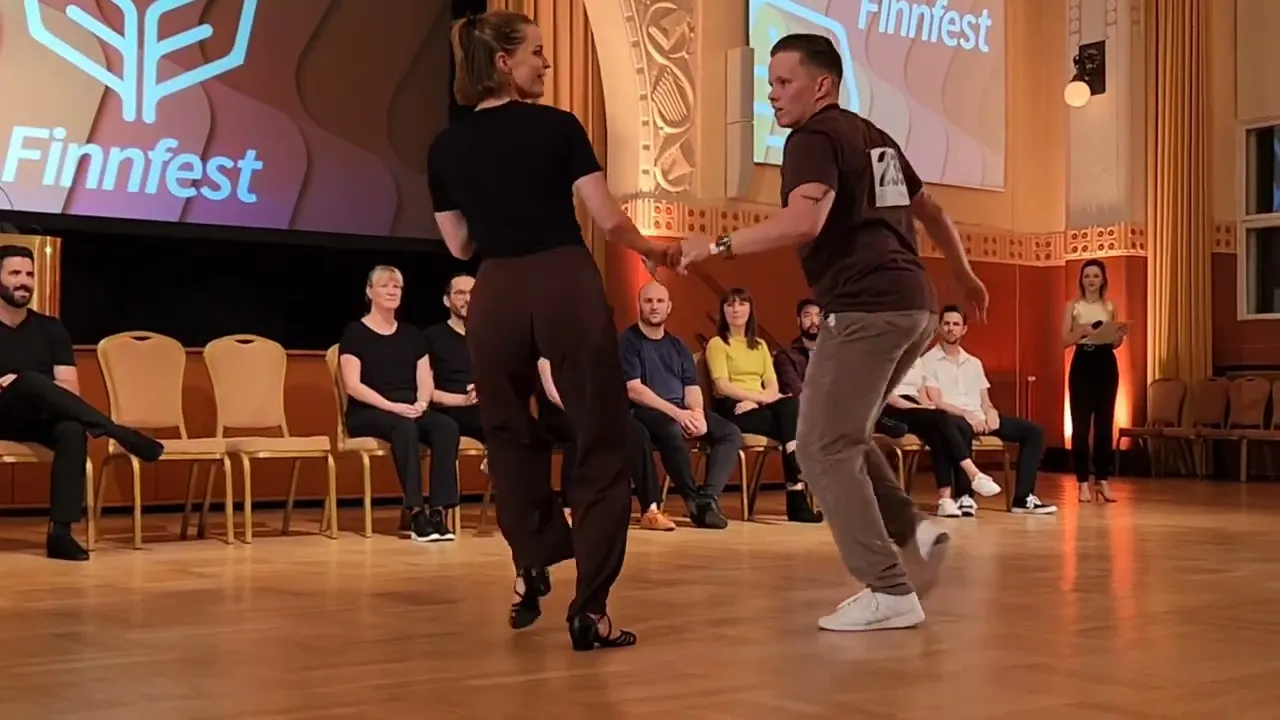 "Dancing With A Stranger"Tuomas Sillanpaa&Reetta Koivuniemi-1st place OpenStrictlyFinal-Finnfest2023