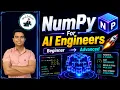 NumPy Full Course 2026 Complete NumPy Tutorial for Beginners to Advanced