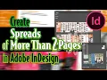 Create Spreads of More Than 2 Pages in Adobe InDesign
