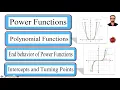 Power Functions and Polynomial Functions
