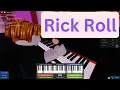 Never Gonna Give You Up Rick Roll on Roblox Got Talent Piano