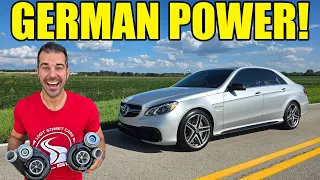 I Fixed My Blown-Up E63 AMG Engine & Installed 2 Big Turbos For Big German Power! Listen To This!
