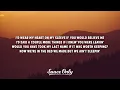 Sons of Habit - 5:21 (Lyrics)